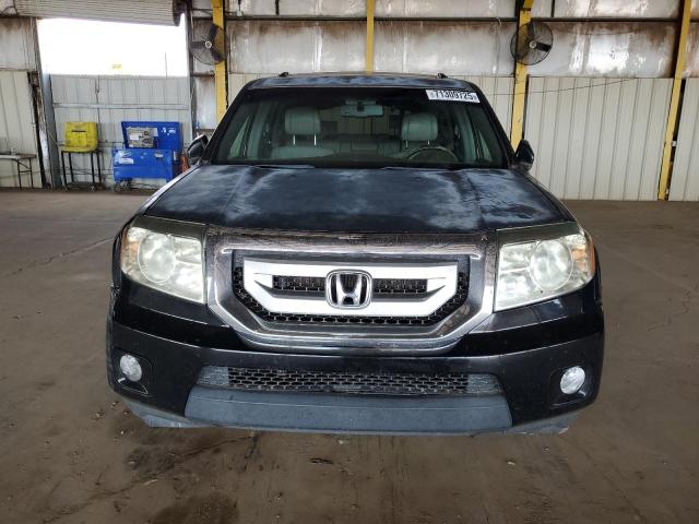 5FNYF48639B024275 - 2009 HONDA PILOT EXL შავი ფოტო 5