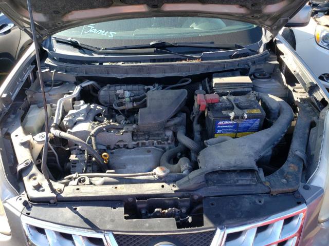 JN8AS5MV4DW666402 - 2013 NISSAN ROGUE S GRAY photo 11