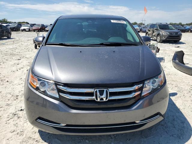 5FNRL5H60GB138587 - 2016 HONDA ODYSSEY EXL GRAY photo 5