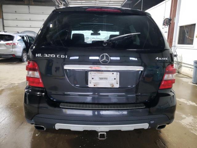 4JGBB22E07A179552 - 2007 MERCEDES-BENZ ML 320 CDI BLACK photo 6