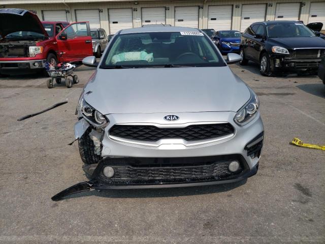 3KPF24AD8KE068506 - 2019 KIA FORTE FE SILVER photo 5