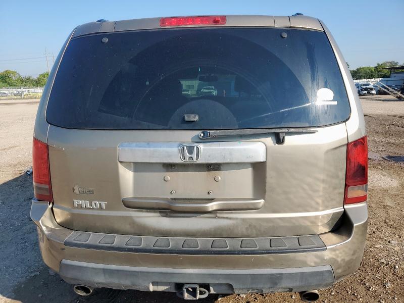5FNYF3H5XBB045602 - 2011 HONDA PILOT EXL 棕色 照片 6
