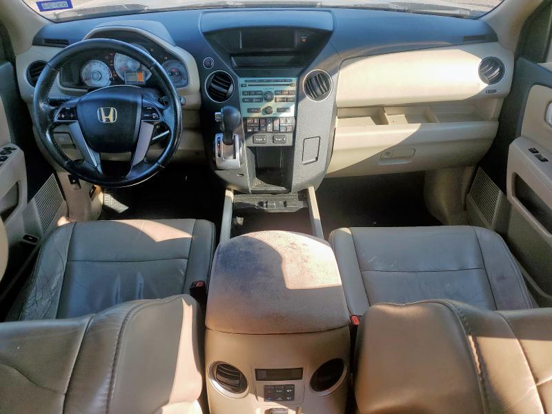 5FNYF3H5XBB045602 - 2011 HONDA PILOT EXL 棕色 照片 8