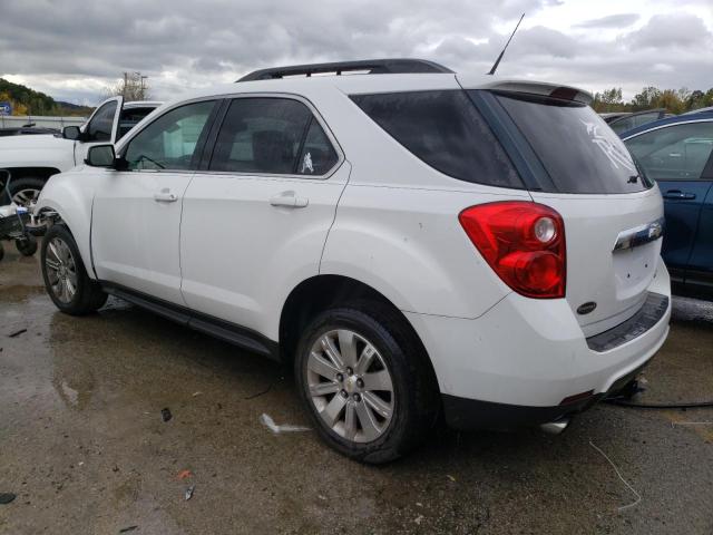 2CNFLDEY2A6339905 - 2010 CHEVROLET EQUINOX LT WHITE photo 2