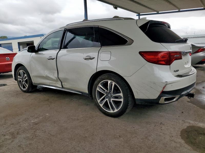5J8YD4H92JL004523 - 2018 ACURA MDX ADVANCE WHITE photo 2