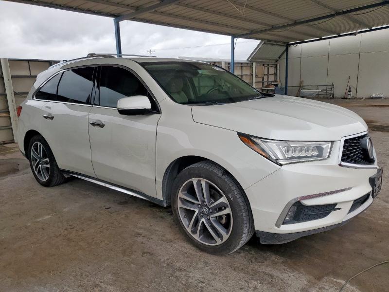 5J8YD4H92JL004523 - 2018 ACURA MDX ADVANCE WHITE photo 4