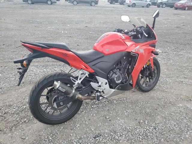 MLHPC4463E5101682 - 2014 HONDA CBR500 R RED photo 4