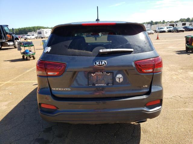 5XYPG4A55LG621308 - 2020 KIA SORENTO S GRAY photo 6