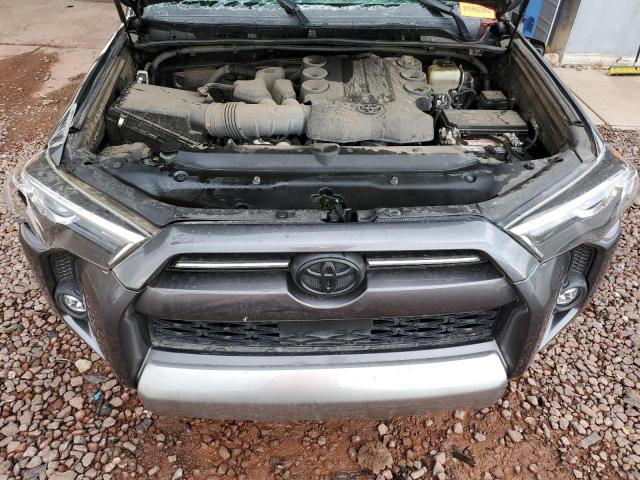 JTEPU5JR6M5896547 - 2021 TOYOTA 4RUNNER SR5/SR5 PREMIUM ნაცრისფერი ფოტო 12