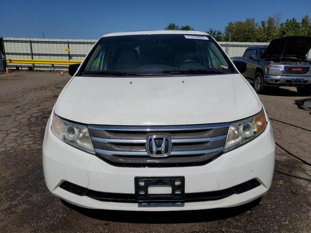 5FNRL5H68CB051935 - 2012 HONDA ODYSSEY EXL WHITE photo 5