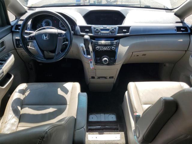 5FNRL5H68CB051935 - 2012 HONDA ODYSSEY EXL WHITE photo 8