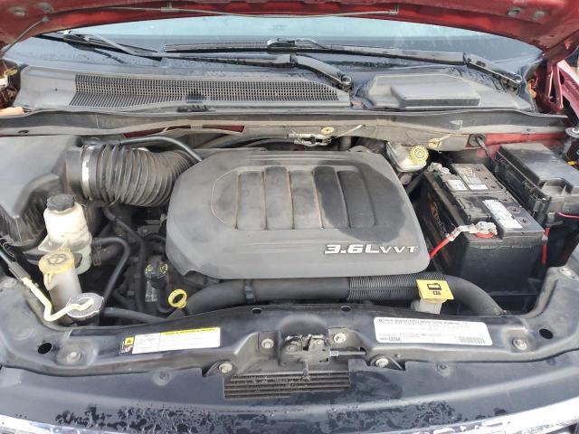 2A4RR5DG6BR750698 - 2011 CHRYSLER TOWN & COU TOURING RED photo 12