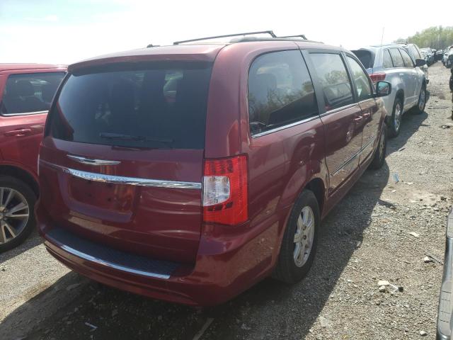 2A4RR5DG6BR750698 - 2011 CHRYSLER TOWN & COU TOURING RED photo 3