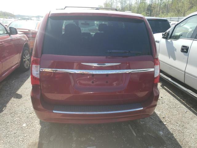 2A4RR5DG6BR750698 - 2011 CHRYSLER TOWN & COU TOURING RED photo 6