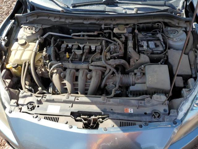 JM1BL1UP1D1784623 - 2013 MAZDA 3 I GRAY photo 11