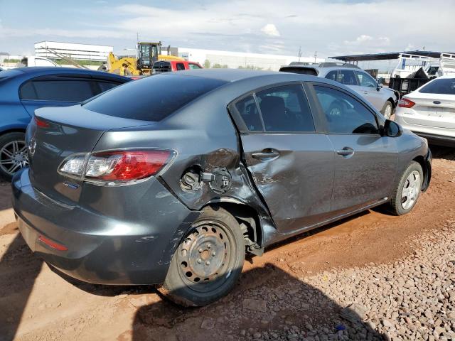 JM1BL1UP1D1784623 - 2013 MAZDA 3 I GRAY photo 3