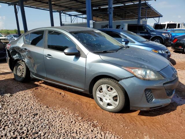 JM1BL1UP1D1784623 - 2013 MAZDA 3 I GRAY photo 4