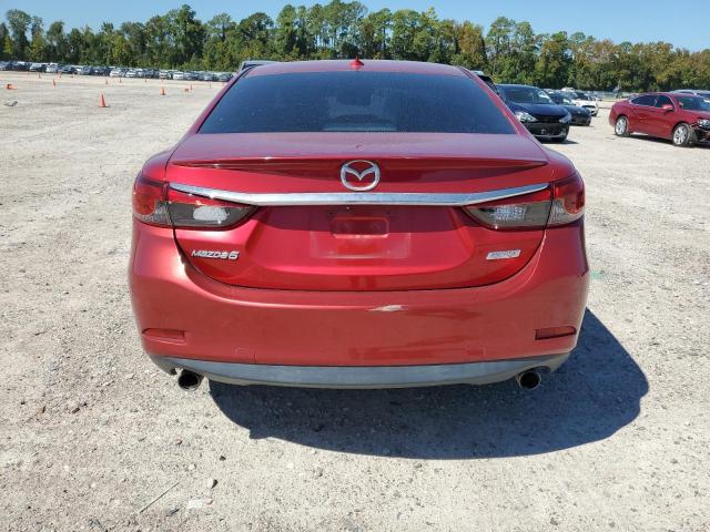 JM1GJ1W50E1113582 - 2014 MAZDA 6 GRAND TOURING RED photo 6