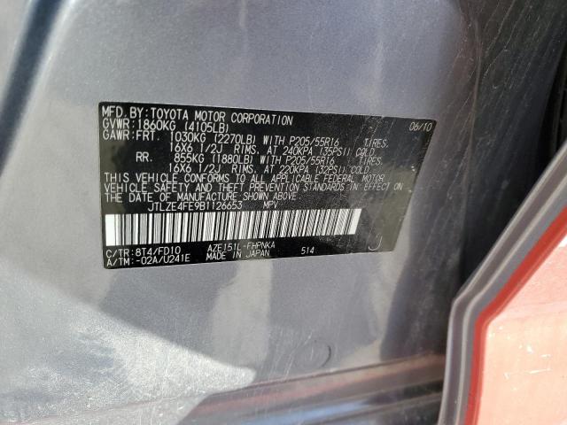 JTLZE4FE9B1126653 - 2011 TOYOTA SCION XB 红色 照片 13