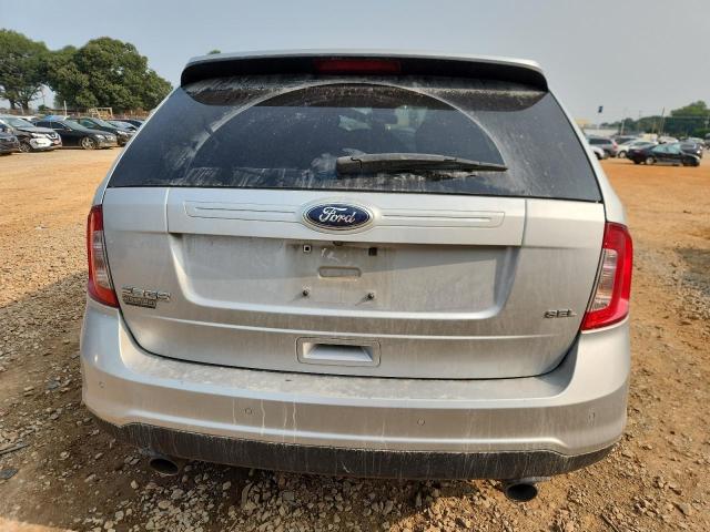 2FMDK3JC5EBA70441 - 2014 FORD EDGE SEL SILVER photo 6