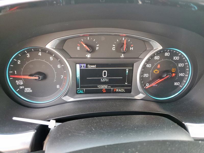 1GNERGKW6KJ129001 - 2019 CHEVROLET TRAVERSE LT 黑色 照片 9