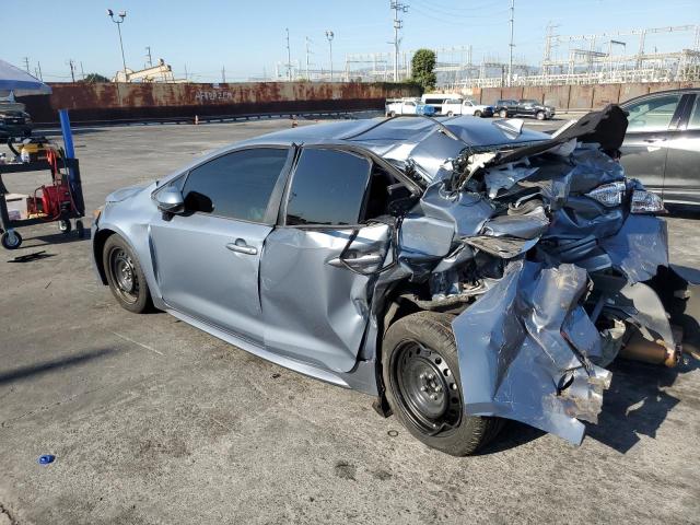 5YFEPRAE3LP103293 - 2020 TOYOTA COROLLA LE BLUE photo 2