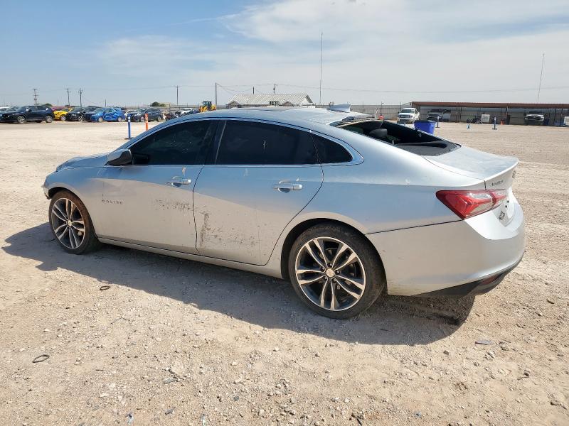 1G1ZD5ST6MF053829 - 2021 CHEVROLET MALIBU LT SILVER photo 2