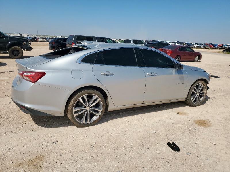 1G1ZD5ST6MF053829 - 2021 CHEVROLET MALIBU LT SILVER photo 3