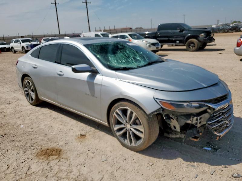 1G1ZD5ST6MF053829 - 2021 CHEVROLET MALIBU LT SILVER photo 4