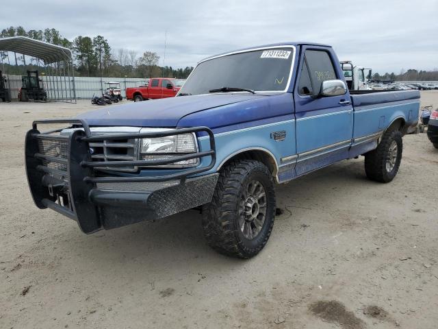 2FTHF25F0TCA22197 - 1996 FORD F250 TWO TONE photo 1