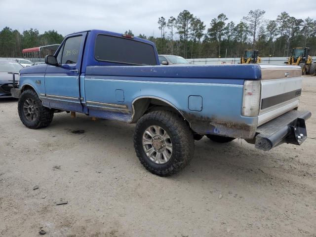 2FTHF25F0TCA22197 - 1996 FORD F250 TWO TONE photo 2