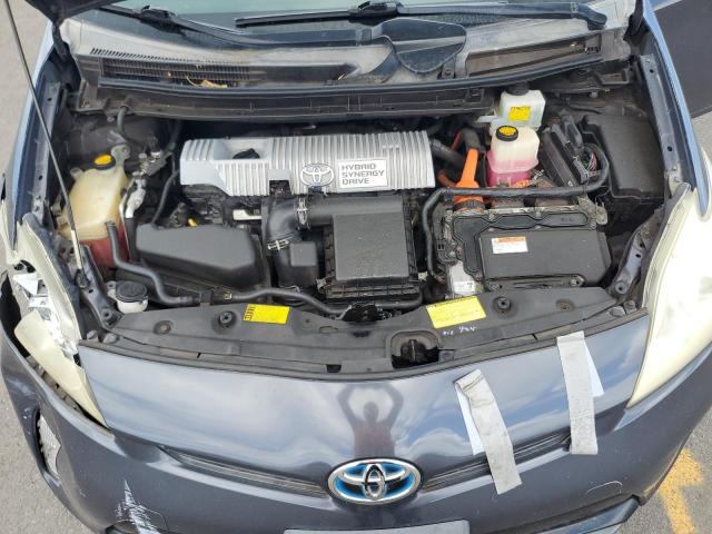 JTDKN3DU8D1644953 - 2013 TOYOTA PRIUS CHARCOAL photo 11