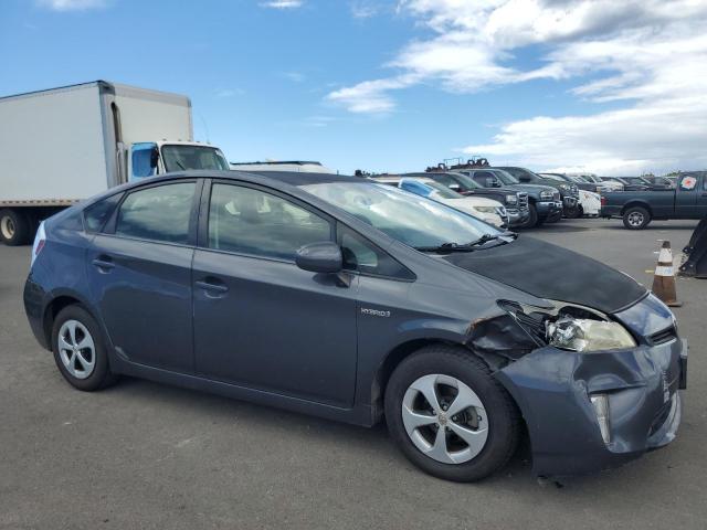 JTDKN3DU8D1644953 - 2013 TOYOTA PRIUS CHARCOAL photo 4