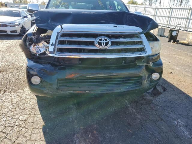 5TDZY68A88S011000 - 2008 TOYOTA SEQUOIA LIMITED BLACK photo 9