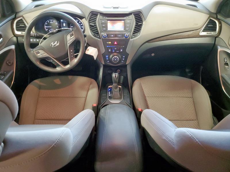 5NMZT3LB0JH081208 - 2018 HYUNDAI SANTA FE S GRAY photo 8