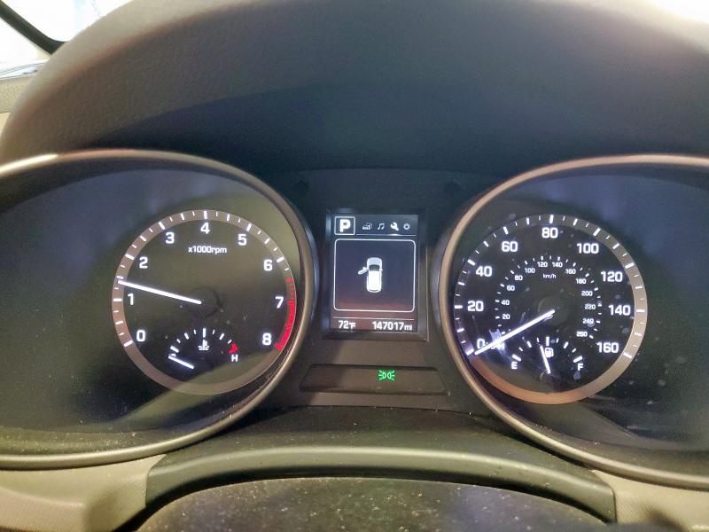 5NMZT3LB0JH081208 - 2018 HYUNDAI SANTA FE S GRAY photo 9