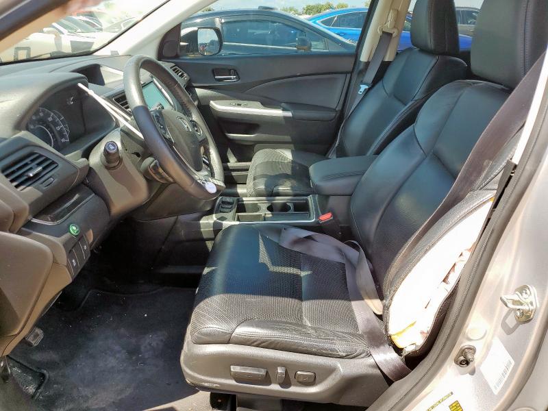 2HKRM3H79GH543584 - 2016 HONDA CR-V EXL SILVER photo 7