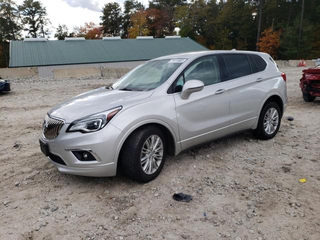 LRBFXASA2HD154410 - 2017 BUICK ENVISION PREFERRED SILVER photo 1