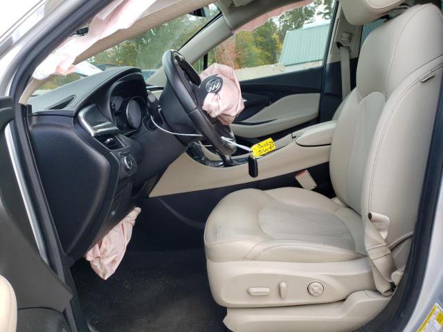 LRBFXASA2HD154410 - 2017 BUICK ENVISION PREFERRED Gümüş foto 7