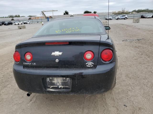 1G1AK15F177229072 - 2007 CHEVROLET COBALT LS BLACK photo 6