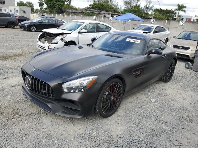 WDDYJ7HA8KA023759 - 2019 MERCEDES-BENZ AMG GT BLACK photo 1