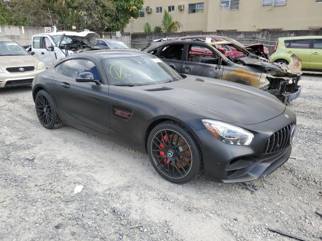 WDDYJ7HA8KA023759 - 2019 MERCEDES-BENZ AMG GT BLACK photo 4