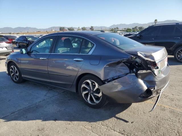 1HGCR2F75GA020057 - 2016 HONDA ACCORD EX GRAY photo 2