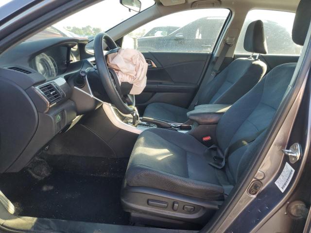 1HGCR2F75GA020057 - 2016 HONDA ACCORD EX GRAY photo 7
