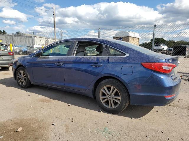 5NPE24AF0GH295429 - 2016 HYUNDAI SONATA SE BLUE photo 2