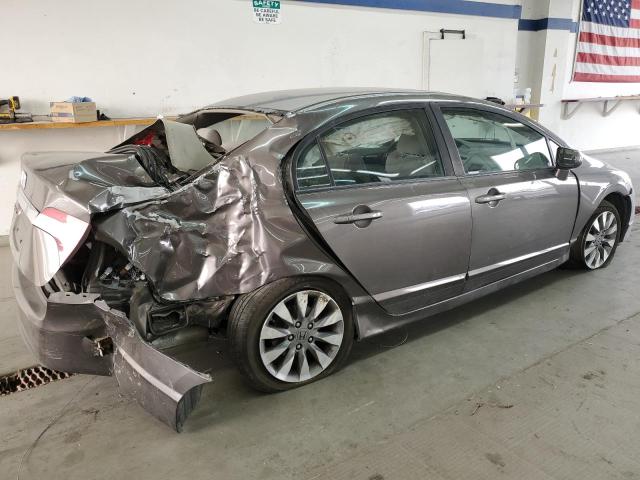 19XFA1F88AE019012 - 2010 HONDA CIVIC EX GRAY photo 3