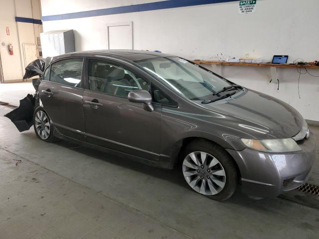 19XFA1F88AE019012 - 2010 HONDA CIVIC EX GRAY photo 4
