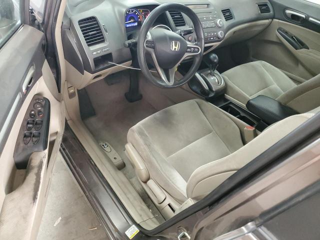 19XFA1F88AE019012 - 2010 HONDA CIVIC EX GRAY photo 8