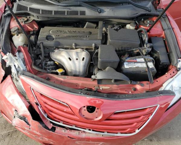 4T1BE46K19U410852 - 2009 TOYOTA CAMRY BASE RED photo 11