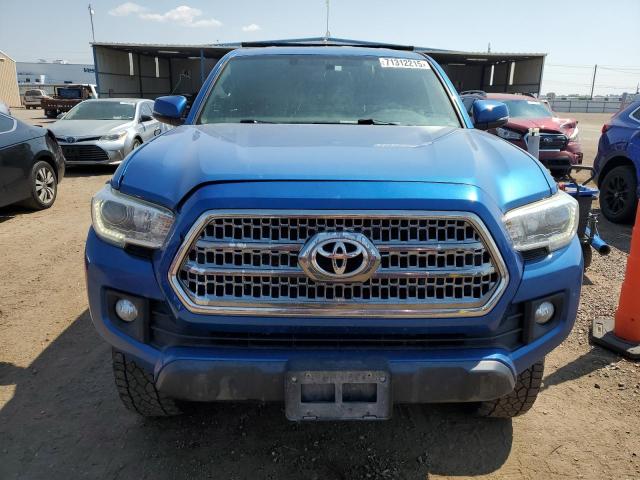 5TFSZ5AN5GX006254 - 2016 TOYOTA TACOMA ACCESS CAB BLUE photo 5